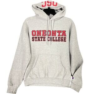 Oneonta State College OSC Champion Hoodie Size S Alumni Academia Collegiate